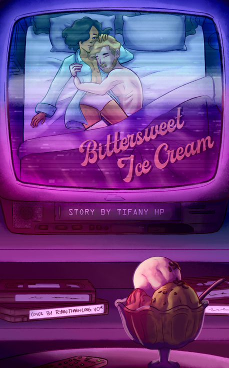 &quot;Bittersweet Ice Cream&quot;. Commission of a story art cover.