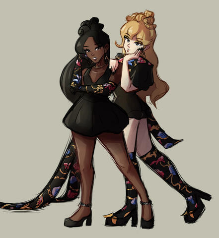 Quick sketch based on looks